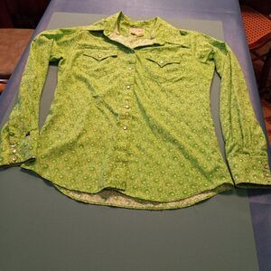 Vintage Rockmount Ranch Wear Custom Fitted Denver Color Pearl Snap Western